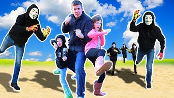 PROJECT ZORGO Real Life NINJA BATTLE ROYALE & Searching for Abandoned Mysterious Clues with Drone!