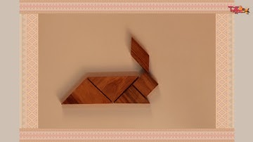 Toffee TV | Tangram Puzzles - Rabbit | Tangram Box | Fun Activity