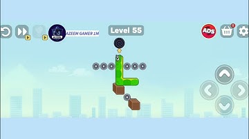 Snake Puzzle Slither To Eat Level 55 Walkthrough Solution