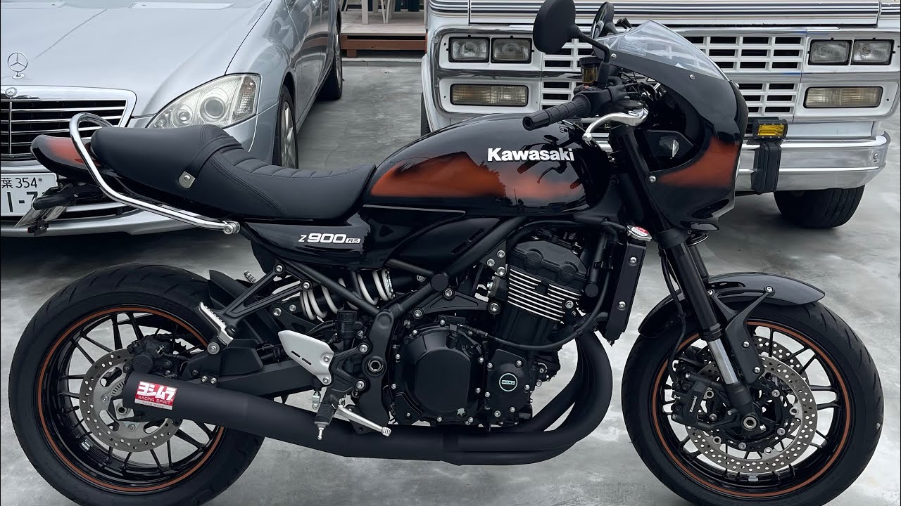 Z900RS ヨシムラ レーシング手曲ストレートサイクロンT-SPEC