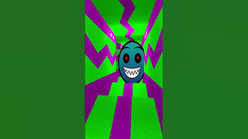 Lobotomy Dash and Geometry Dash Emojis Chase Me in Parallax