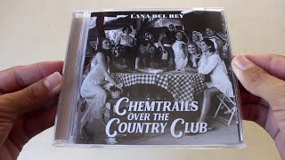 Lana del rey - Chemtrails Over The Country Club - Unboxing CD
