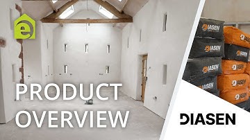 Diasen Diathonite Thermactive.037 - Isolatiepleister op basis van kalk en kurk