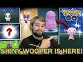 SHINY WOOPER CAUGHT! 12 SHINY POKEMON CAUGHT! (Pokémon GO)