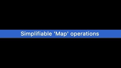 Code Analysis series in IntelliJ: How to find and  simplify unnecessarily verbose map operations
