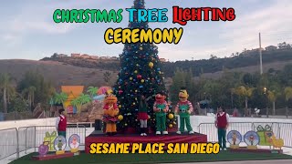 Christmas Tree Lighting Ceremony | Sesame Place San Diego
