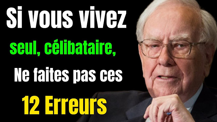 Si tu vis SEUL, célibataire et tu veux reussir ta vie : Ne faites pas ces 12 Erreurs