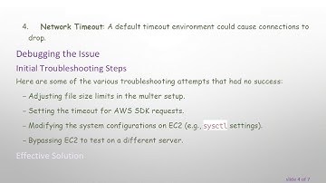 Resolving ERR_CONNECTION_RESET Error During Large File Uploads to AWS S3 with Multer-S3