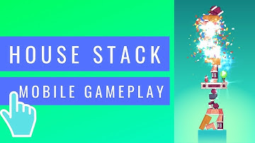 House Stack | iOS / Android Mobile Gameplay