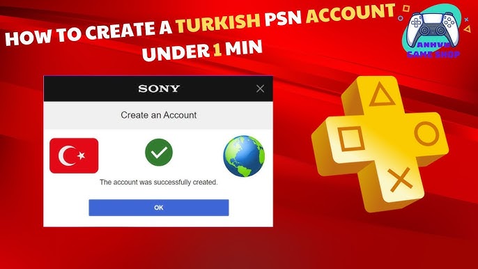 HOW TO CREATE A TURKISH PSN ACCOUNT IN 1 MIN WITHOUT VPN OR PROXY