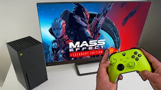 Mass Effect Legendary Edition on Xbox Series X Review 4K UHD 120FPS