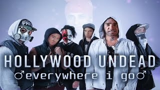 ♂Hollywood Undead - Everywhere I Go♂ (Right version; Gachi Remix; GachiBass)