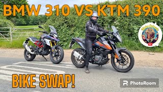 BMW 310 GS VS KTM 390 ADV  Jodie Tried The Adventure