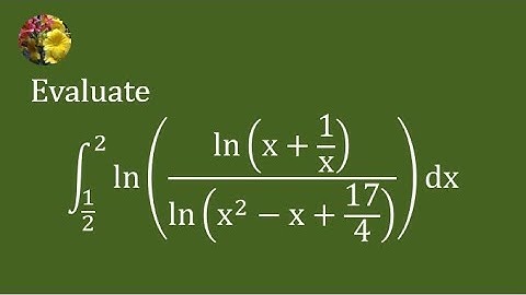 2022 MIT Integration Bee, semi final # 1 problem # 3
