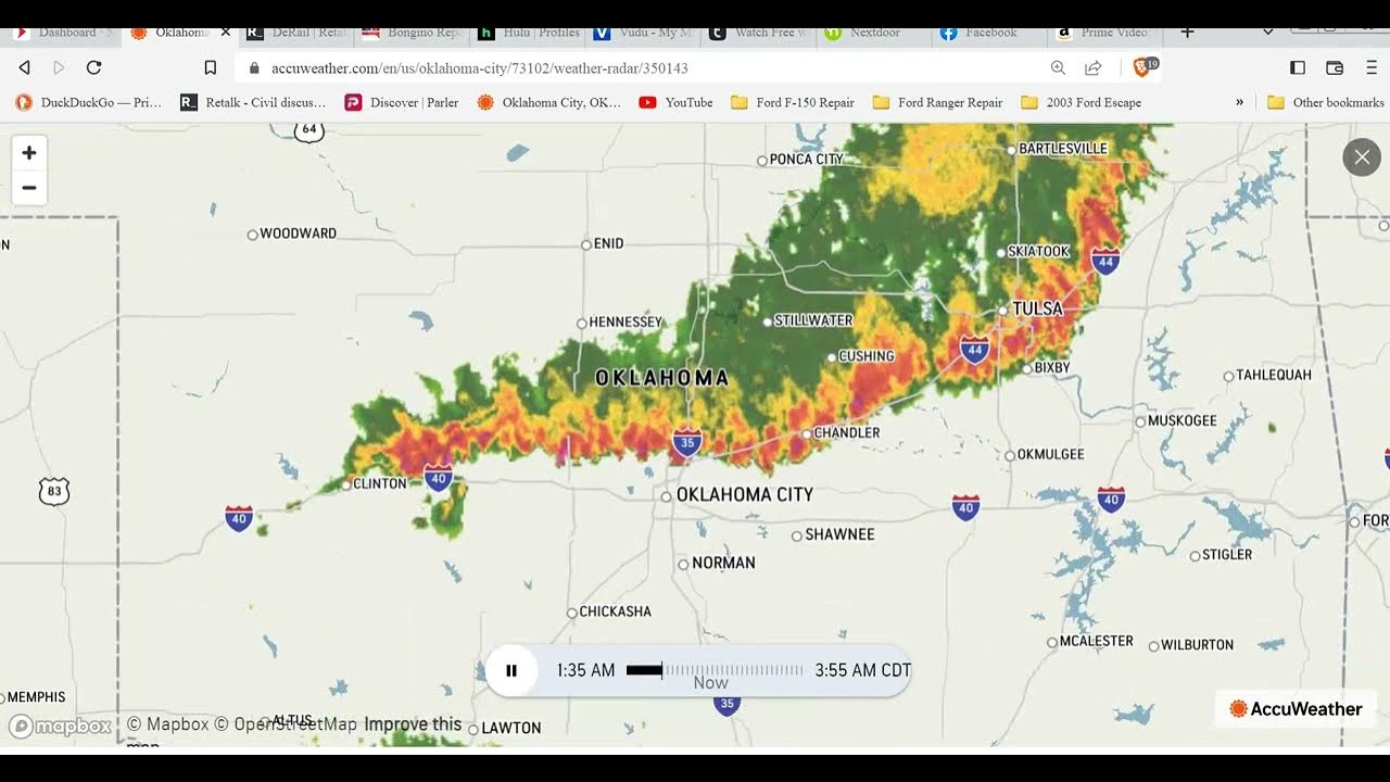 Oklahoma City, OK Weather Radar YouTube