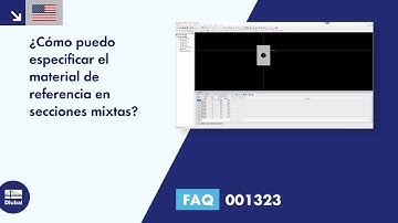 [EN] [ES] FAQ 001323 | ¿Cómo puedo especificar el material de referencia en secciones mixtas?