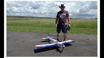 Maiden Flight of a Phoenix Tiger 60 Trainer plane at IRF (1080HD)