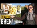 EATING Our Way Through GHENT. (Canadians Try Belgian Food)