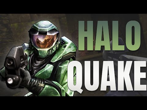 Quake Mod - Halo Combat Evolved Dark Places Mod W/ Halo Multiplayer Maps