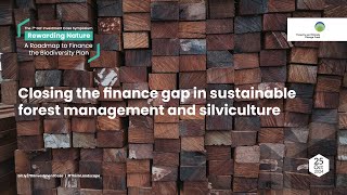 Closing the finance gap in sustainable forest management and silviculture