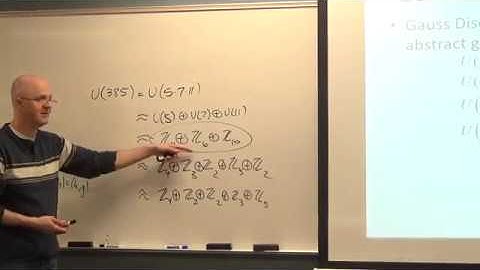 Abstract Algebra, Lec 18A: External Direct Products Calculations & Isomorphisms, Normal Subgroups