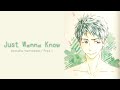 Free!ES Just Wanna Know — Sousuke Yamazaki Lyrics