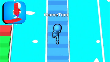 Bridge Race - All Levels Gameplay Android,iOS (Levels 1-3)