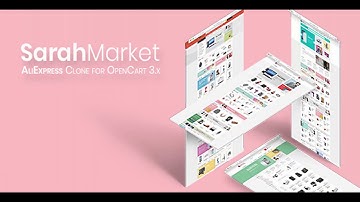 SarahMarket - Large Store OpenCart Theme - AliExpress groceries online shopping mall | Themeforest