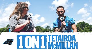 Rookie Minicamp Interview with Tetairoa McMillan | Carolina Panthers