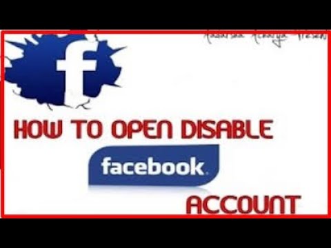 Facebook როგორ აღვადგინოთ გათიშული აქაუნთი