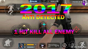Cheat Anti Detected + 1 Hit Kill Enemy (NO CENSORED) 2017 || Crisis Action