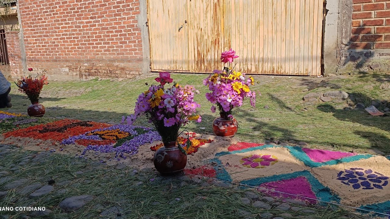 Son los Tapetes de Patamban: Toda una tradición que comparto con mucho ...