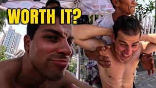 I Got a $5 Filipino Street Massage in Manila! 🇵🇭
