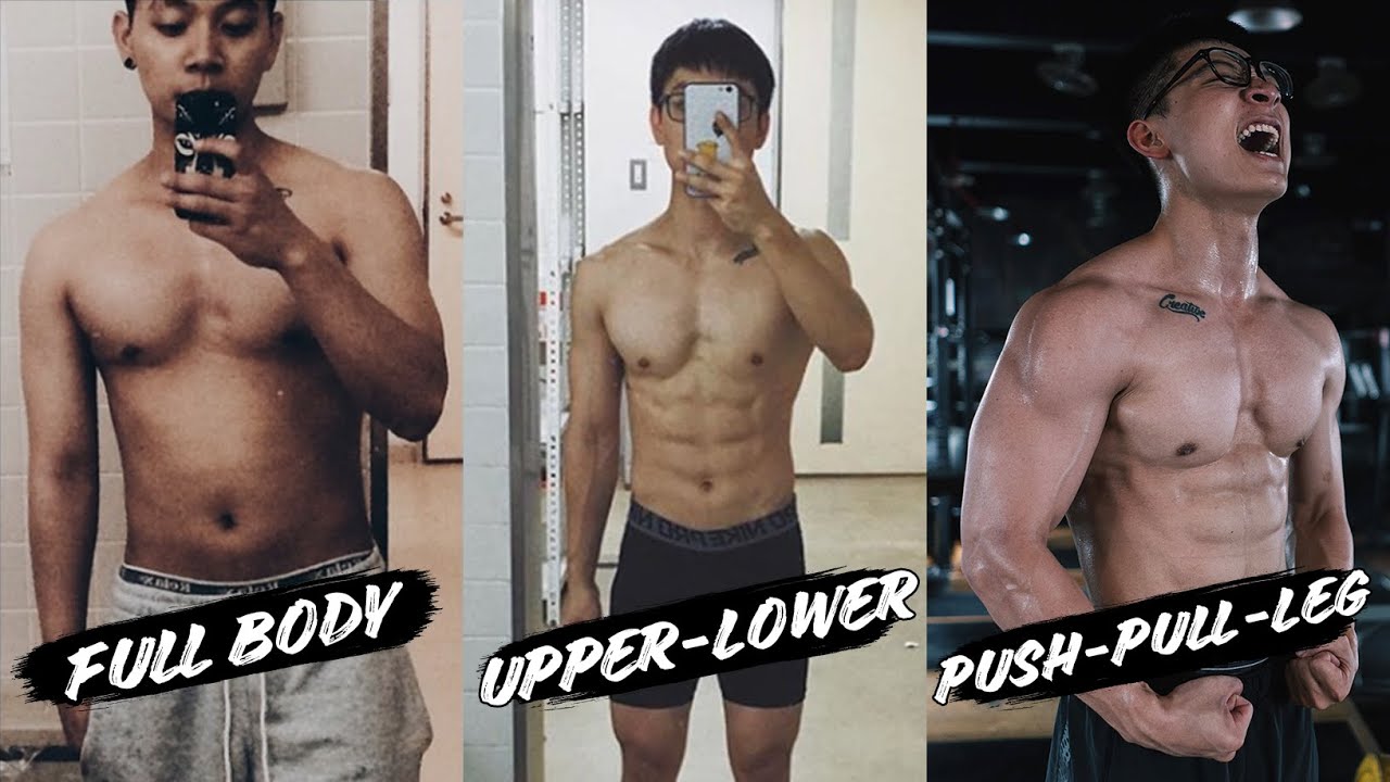 Lịch tập gym khoa học | Các cách chia lịch tập phù hợp cho từng đối tượng | Common Workout Split | SHINPHAMM