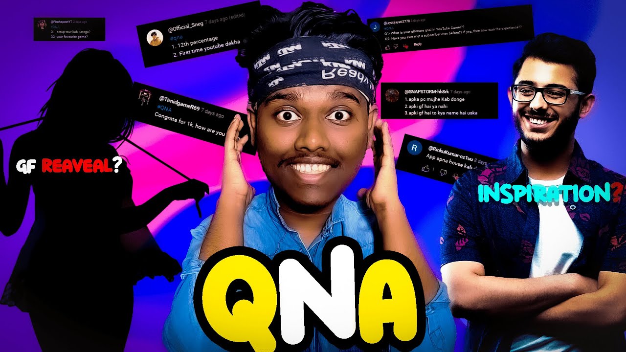 IS CARRYMINATI my INSPIRATION? | 1000 SUBS SPECIAL QNA