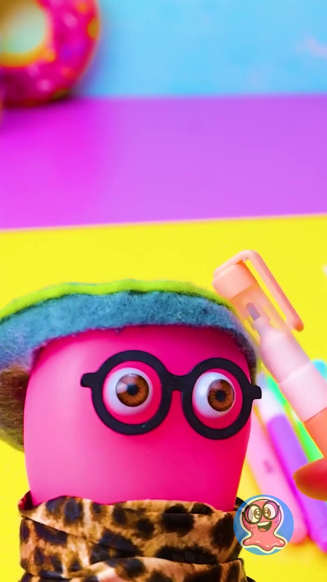 Dibujando criaturas fantásticas ? con pinturas hinchadas #manualidades #bricolaje
