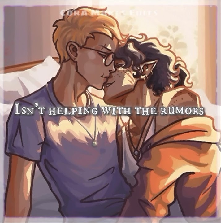 That isn’t helping with the rumors |::| #pjo #hoo #toa #percyjackson #rickriordan #valgrace #piper