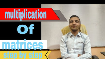 multiplication of matrices of class 12 step by step #video #viral #trending