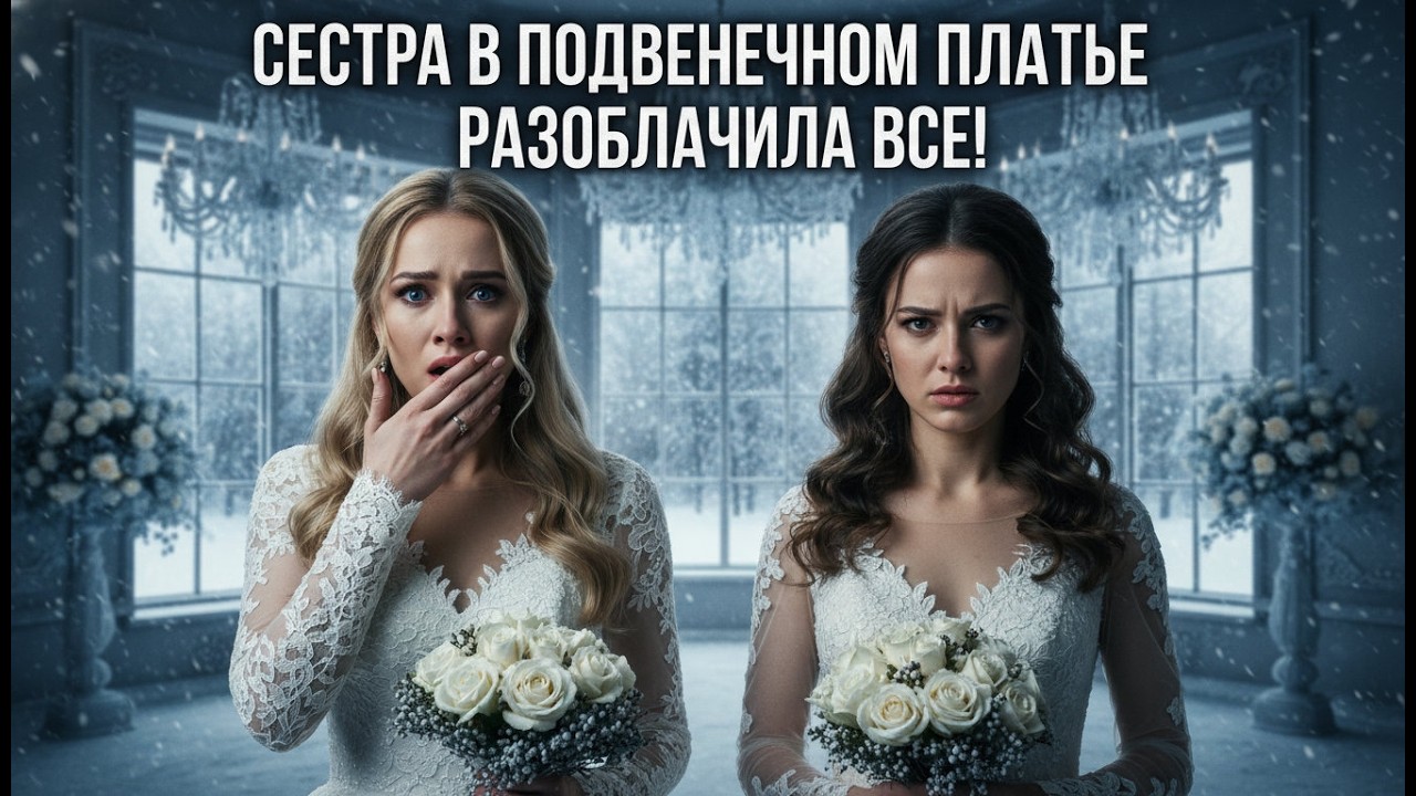 Сестра ворвалась на свадьбу в платье невесты и разоблачила предательство