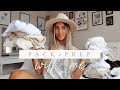 PACK WITH ME FOR VACATION! Pack and prep with me / what's in my suitcase!