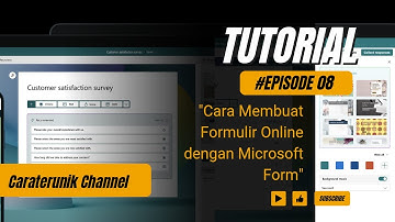 Tutorial Cara Membuat Formulir Online dengan Microsoft Form