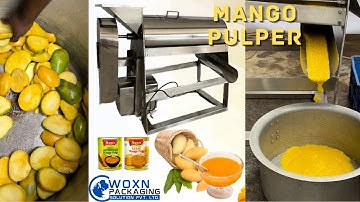 MANGO PULP MAKING MACHINE | FRUIT PULPER MACHINE