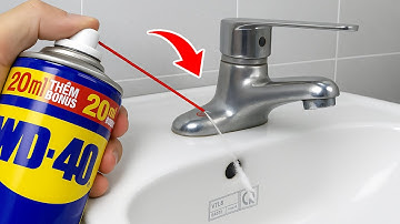How Did I Miss This Genius Hack? Spraying WD-40 Into Your Sink Will Save You Tons of Money!