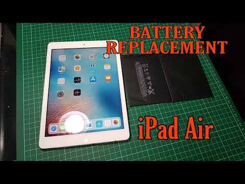 Replacement battery ipad air 2 done in 8 minute. 