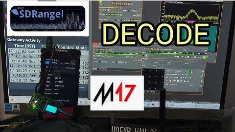 M17 Decode ?? SDRangel