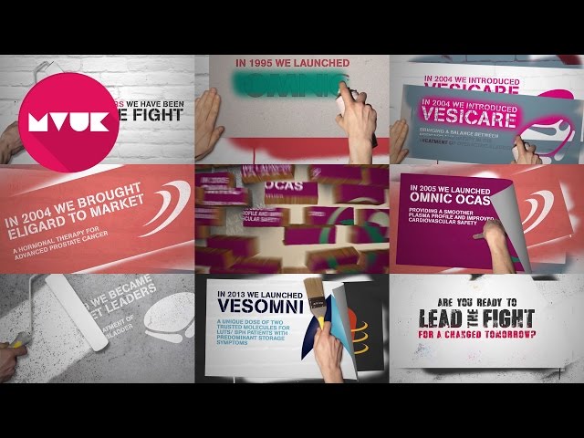 Corporate Event Video Animation | Astellas Pharma 'Lead The Fight' | Motion Videos UK