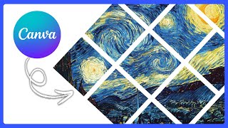 Cómo crear una superposición de diseño de cuadrícula en Canva screenshot 3