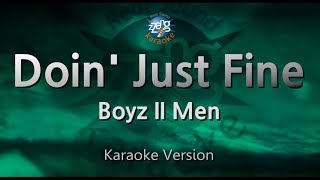 Boyz II Men-Doin' Just Fine (Karaoke Version) chords