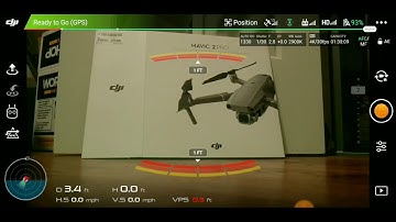 DJI Mavic 2 Pro and Zoom | How to Turn on Bottom Auxillary Light