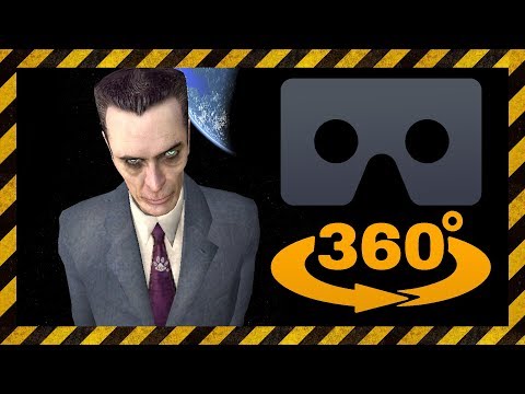 Видео: [360 VR] Песня G-man-a Half-Life [КОТ ОБЗОР]